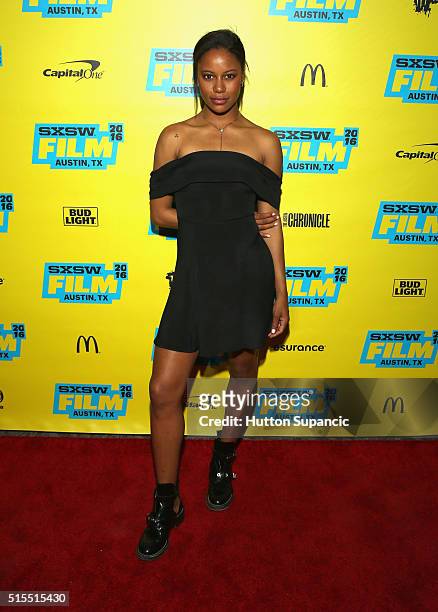 Actess Taylour Paige attends the premiere of "Jean of the Joneses" during the 2016 SXSW Music, Film + Interactive Festival at Stateside Theater on...