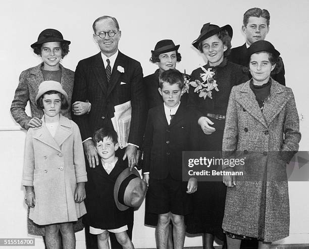 Portrait of Joseph P. Kennedy and His Family