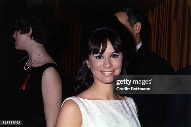 Singer Astrud Gilberto attends the March 15th Grammy Awards dinner presented by New York chapter of National Academy of Recording Arts and Sciences.