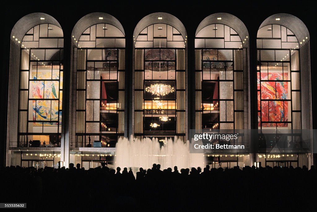 Metropolitan Opera House on Opening Night
