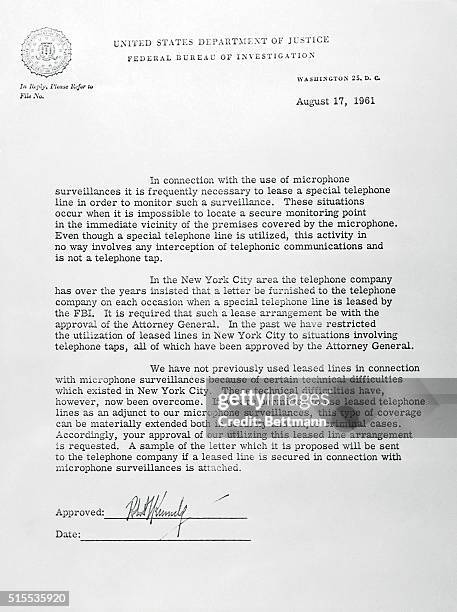 Absolutely Inconceivable Robert F Kennedy Department Of Justice Photos and Premium High Res ...