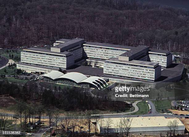 Aerial View of CIA Building