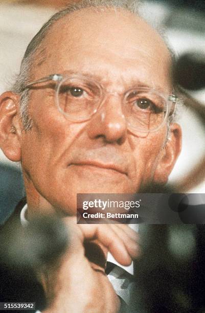 Francis Chichester at pre-departure press conference for at the Sydney yacht club.