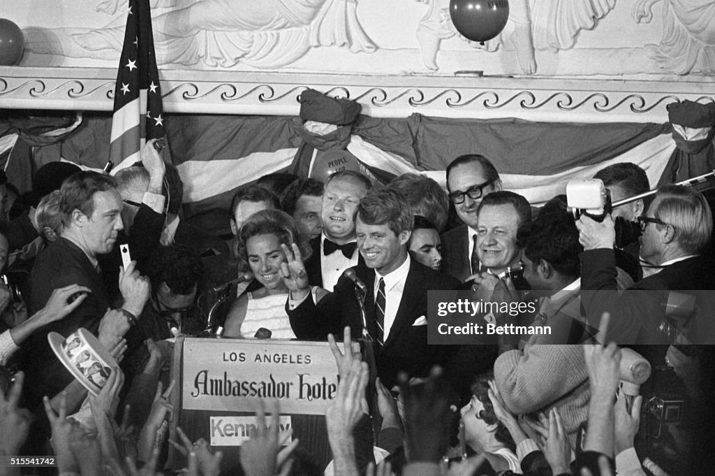 Robert F. Kennedy Shortly Before Assassination