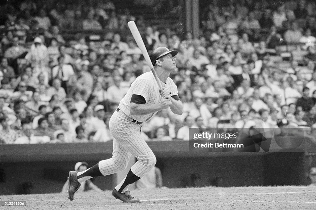 Mickey Mantle in Action