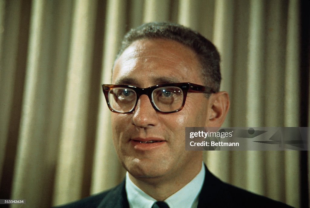 Portrait of Henry Kissinger