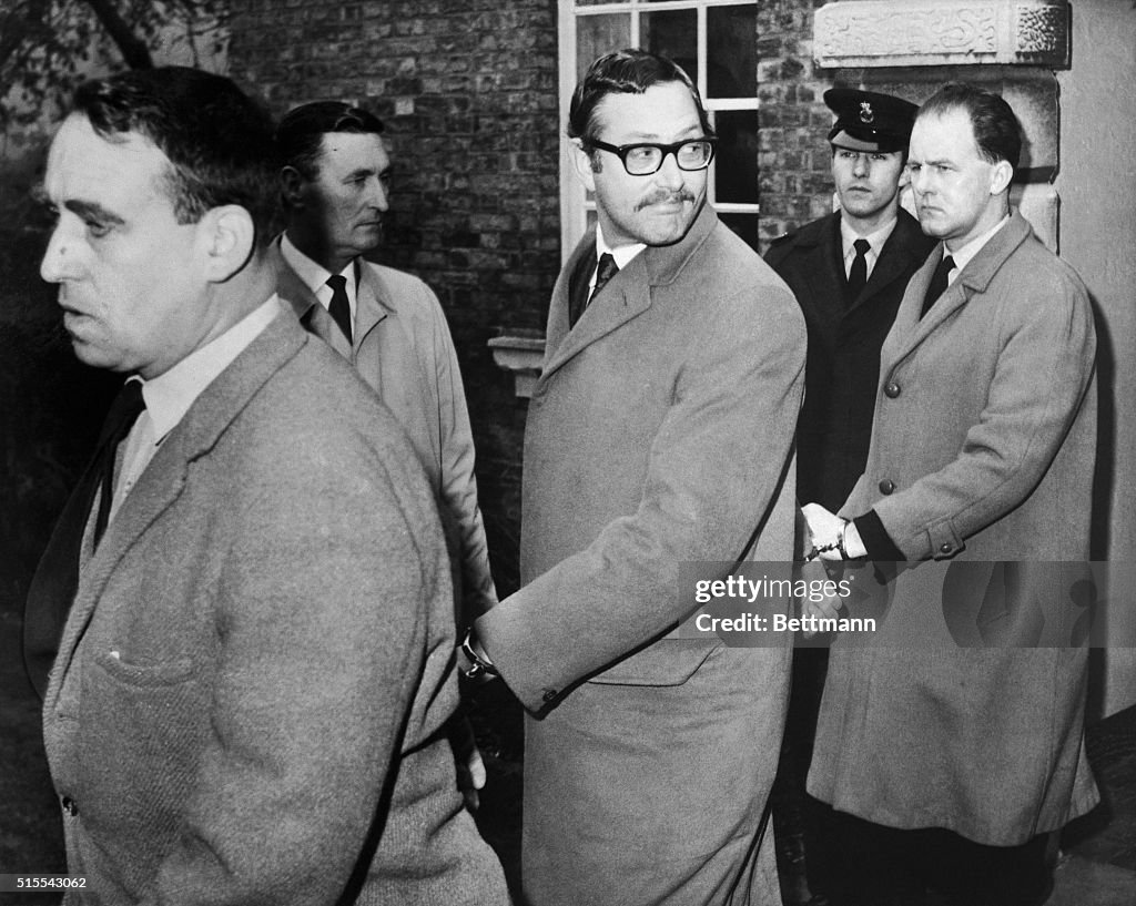 Accused Train Robber Bruce Richard Reynolds