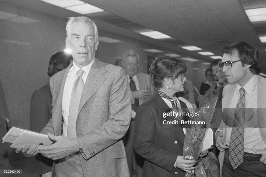 Lee Marvin Ignoring Michelle Triola Marvin