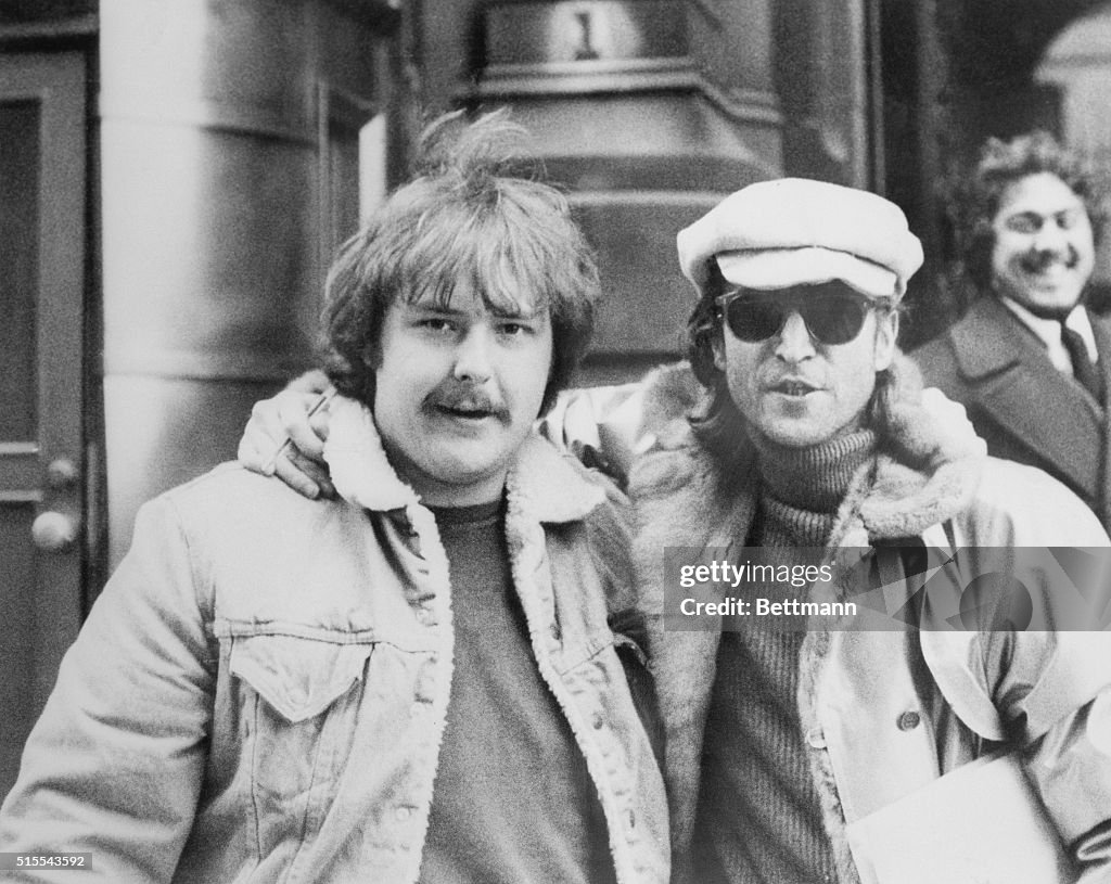 John Lennon with Paul Goresh