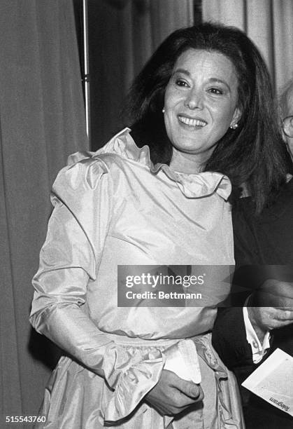 New York, NY: Lee Strasberg, Artistic Director of the Actor's Studio, is flanked by his wife, Anna and actress daughter, Susan, at Waldorf-Astoria...