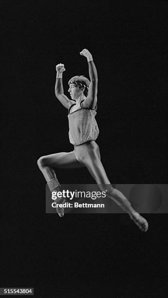 Ron Reagan, son of GOP presidential hopeful is shown here rehearsing at the Brooklyn Center for the Performing Arts. Reagan is a member of the...