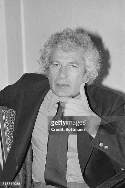 Joseph Heller talks about his new novel, Good as Gold, which is at the top of best seller lists, during a recent Washington interview. "It's my...