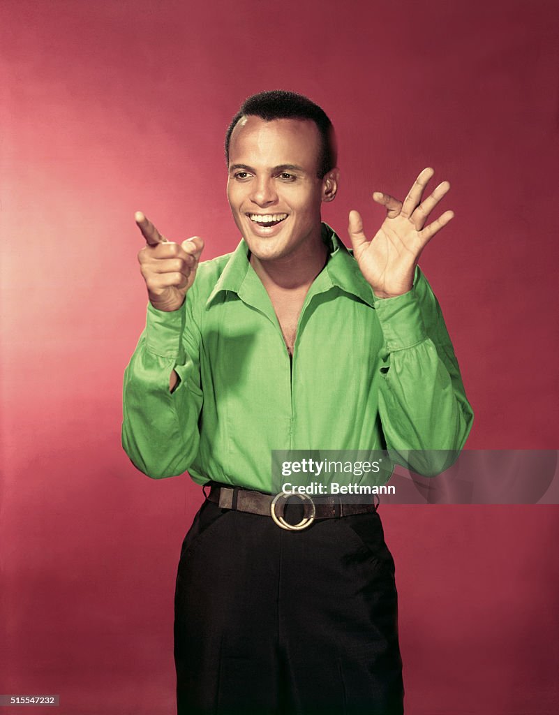 Singer Harry Belafonte