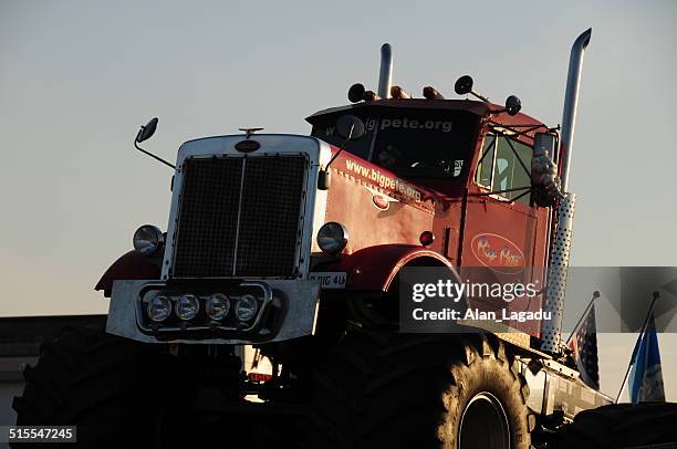 big pete's monster truck show, u.k. - monster trucks stock pictures, royalty-free photos & images