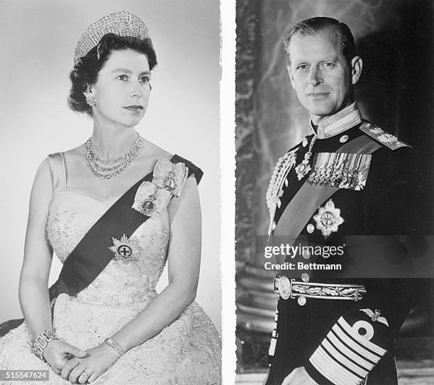 Preparing for their state visit to India, Pakistan, Nepal and Iran, Britain's Queen Elizabeth II and her husband Prince Philip, are shown in this...