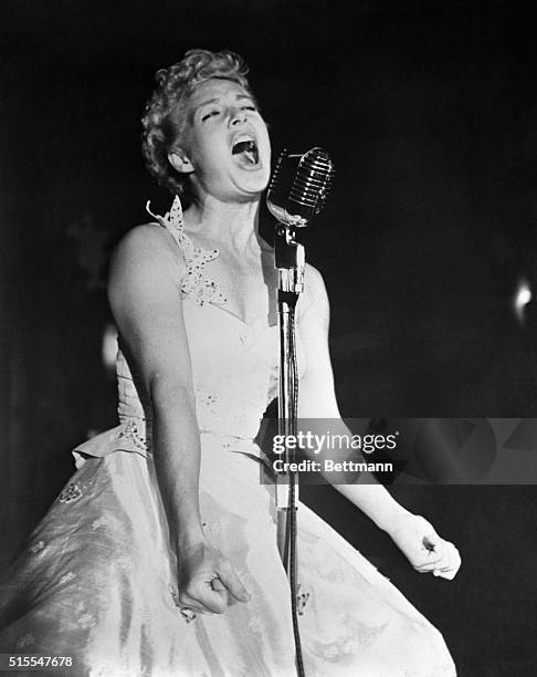 Betty Hutton Singing