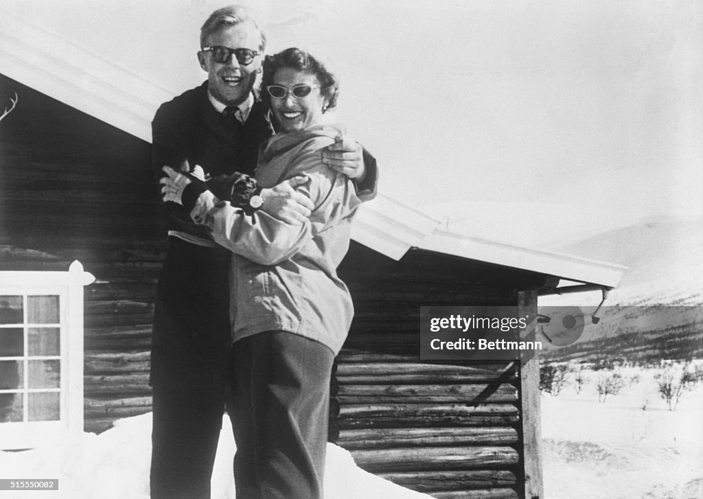 Sweden's Princess Astrid and Fiance