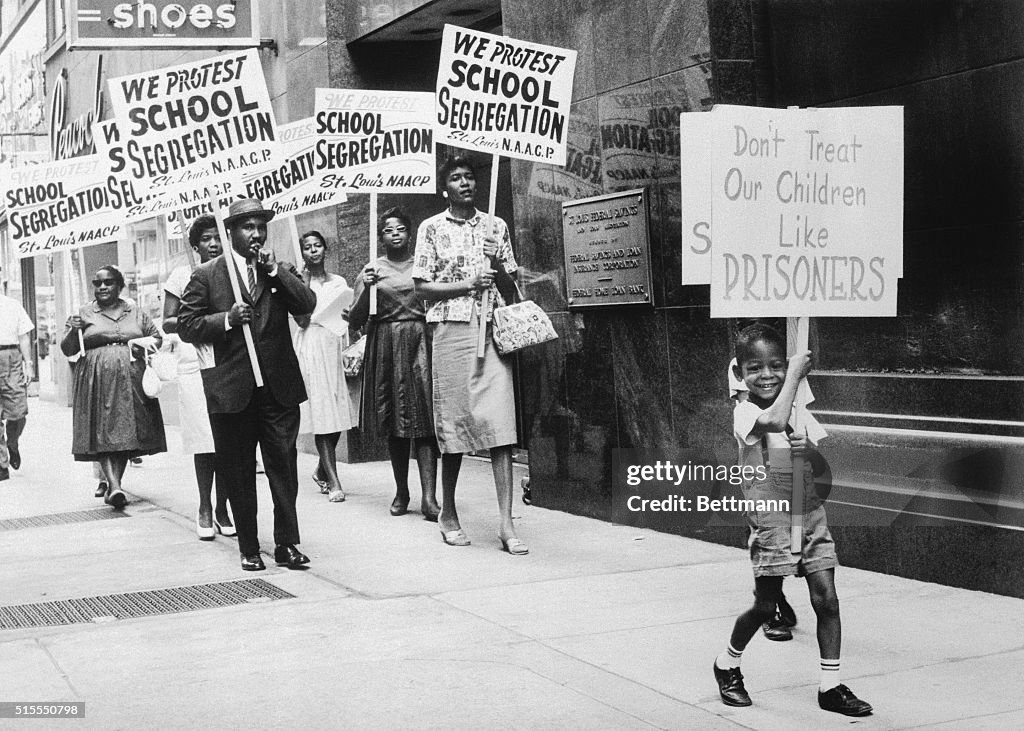 African Americans Protesting School Segregation