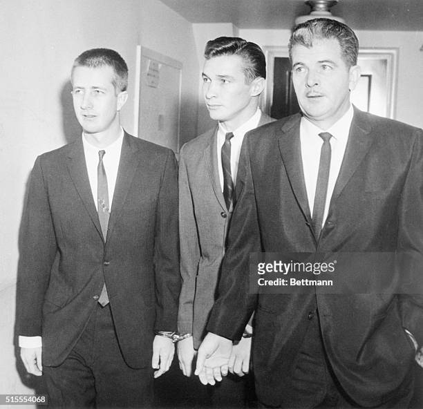 Los Angeles, California- The three suspects in the Frank Sinatra Jr. Kidnapping are shown in court 1/20. Barry Keenan Clyde Amsler and John Irwin,...