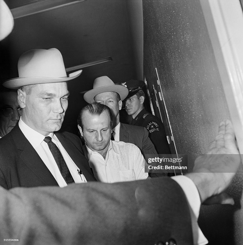 Jack Ruby Being Led Back to Jail