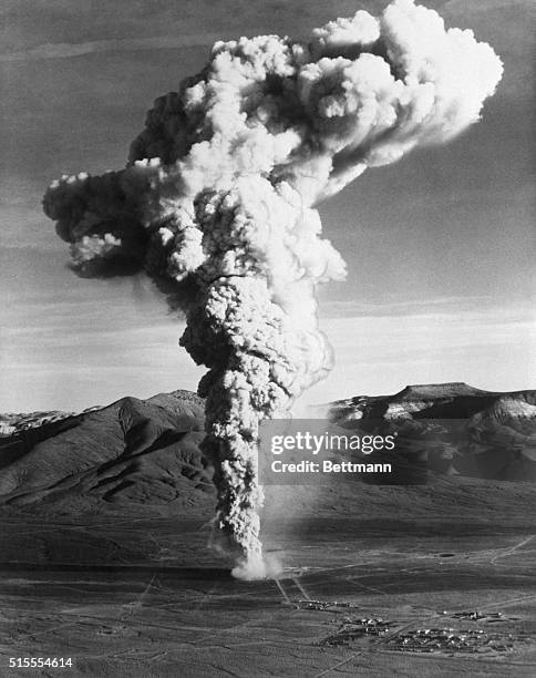 Atomic energy officials gathered shortly after dawn at the Nevada Test Site on December 18 to conduct an underground nuclear test code-named...