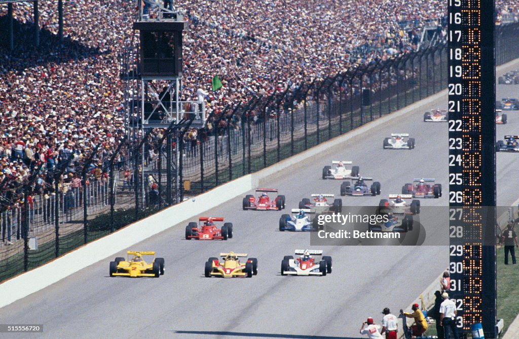 Action During Indianapolis 500