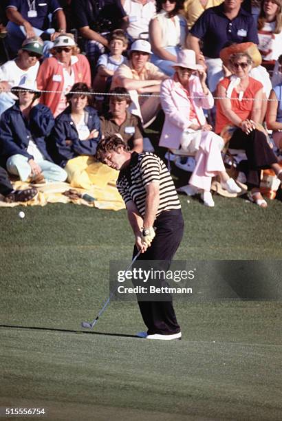 Augusta, Georgia: Fuzzy Zoeller was in the first Masters sudden death playoff, playing against Tom Watson and Ed Sneed. Zoeller's win marked the...