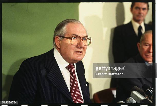 London, England: British prime minister James Callaghan promised to call a general election soon, whether or not Parliament supports his government....