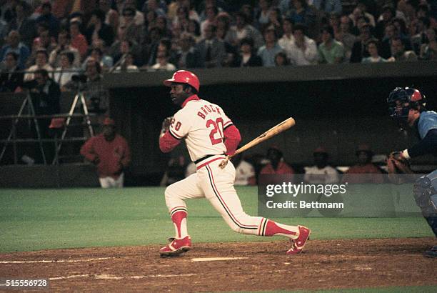 St. Louis: St. Louis Cardinals' Lou Brock at bat in a game against Montreal Expos.