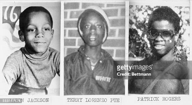 Wayne Williams victims: Patrick Rogers, Terry Pue, Aaron Jackson.