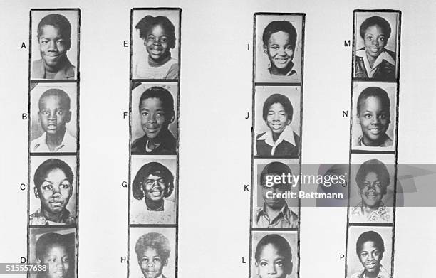 Atlanta's missing and murdered children are shown in the photo's below: Charles Stevens murdered Earl Lee Terrell murdered Christopher Philepe...