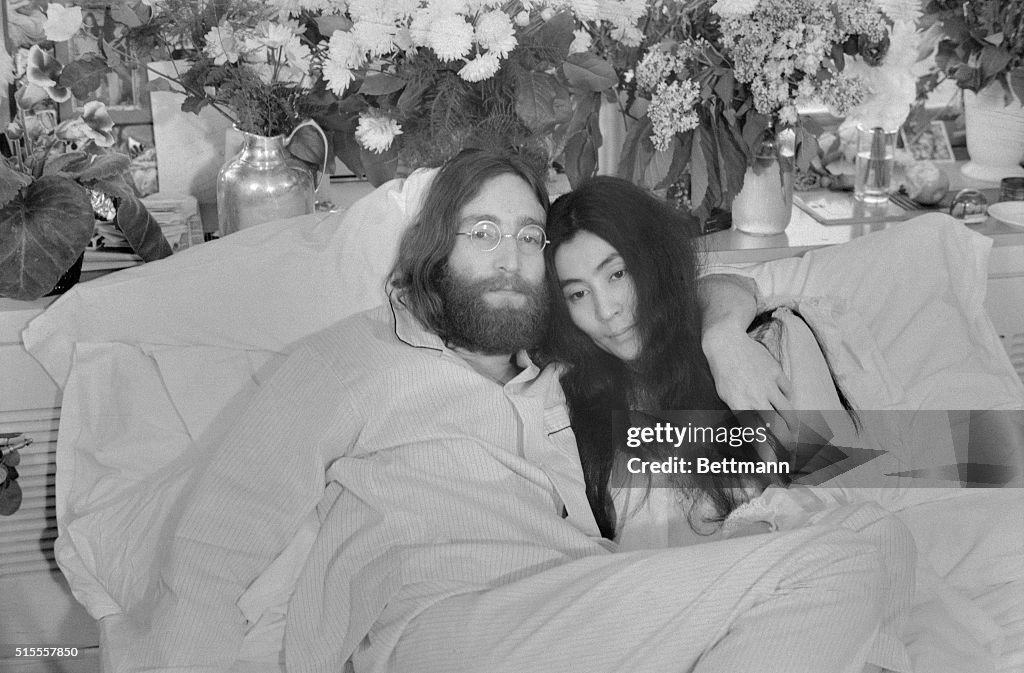 John Lennon and Yoko Ono