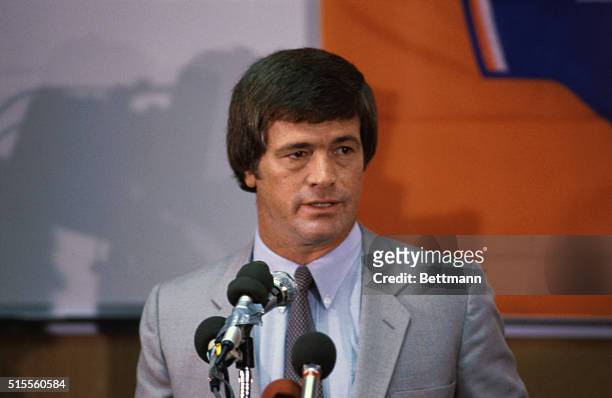 Dan Reeves, head coach and Vice President of the Denver, Broncos.