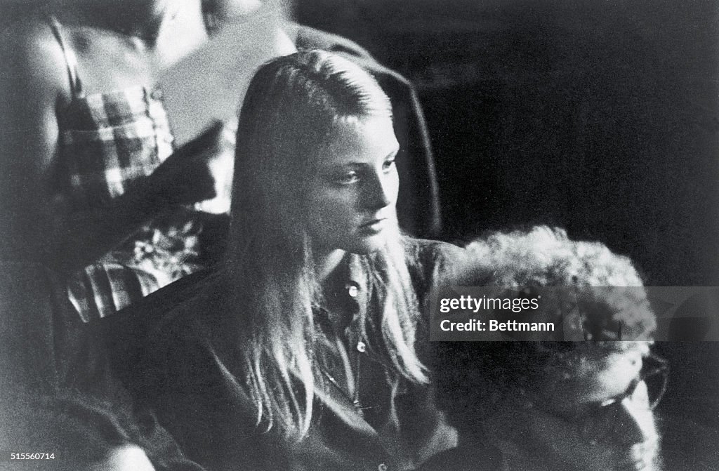 Actress Jodie Foster at Yale University