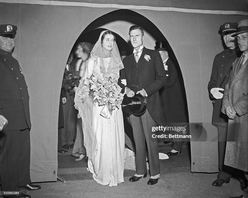 John D. Rockefeller III with His Bride