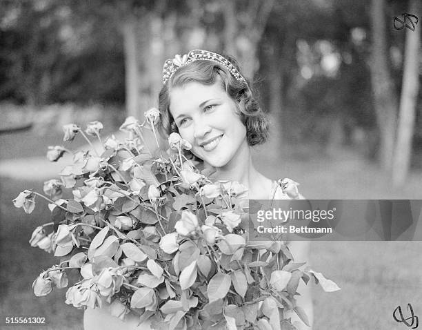 Tournament Of Roses Queen. Dorothy Edwards of Pasadena, California, who has been chosen Queen of the coming Tournament of Roses, to be held in...