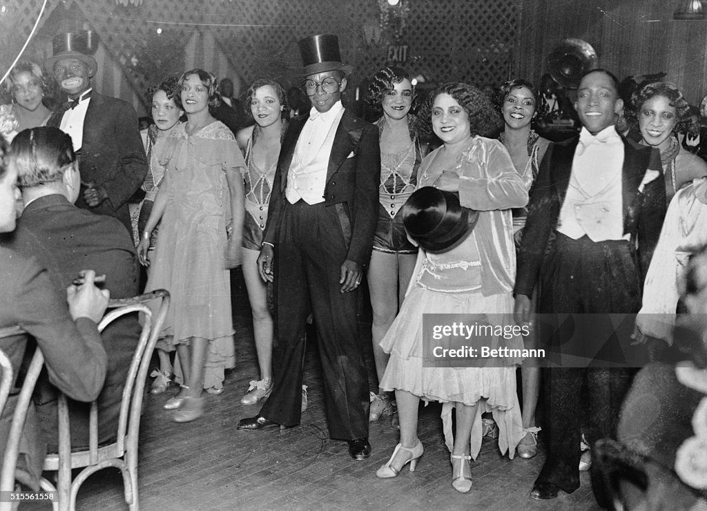 Entertainers at Small's Paradise Club in Harlem