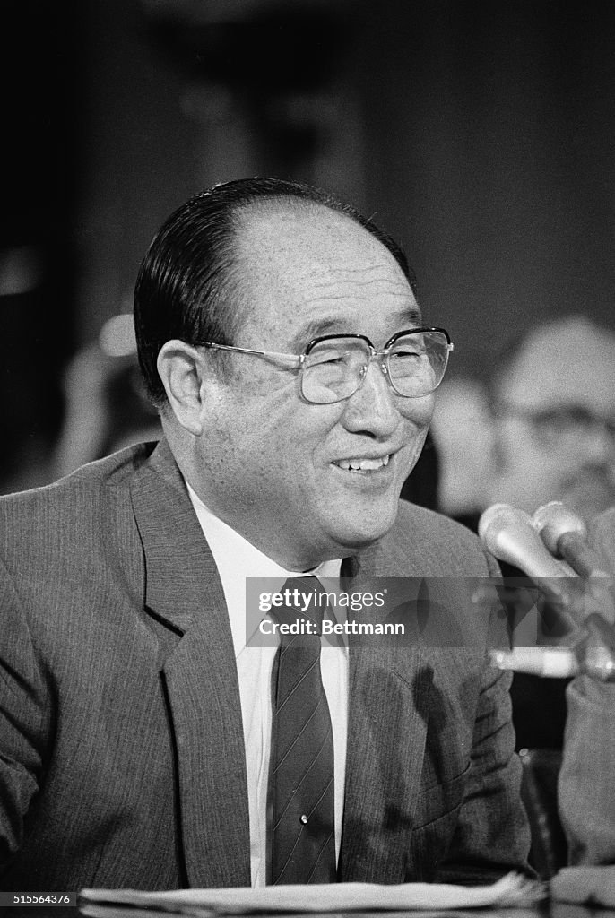Rev. Moon Reverend Sun Moon, founder of the Unification Church, testifies... News ...