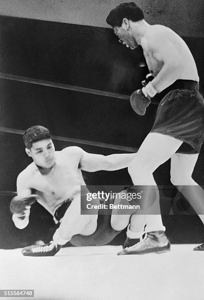 Going into the ring at the wrong end of heavily prohibitive odds, Max Schmeling brought one of the largest crowds ever to attend a non-title...