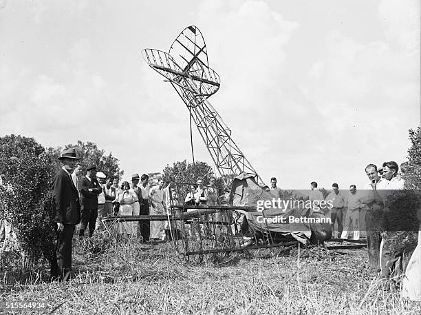 Miami, Florida: Two Killed In Plane Crash. Fay Rittenhouse and Edward Reinecke, both of Miami, Fla., were burned to death when their plane crashed at...