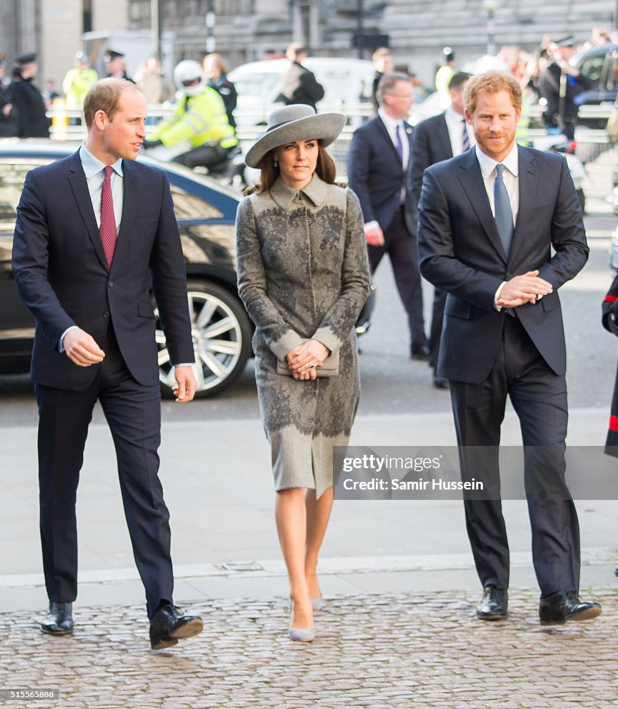 The Royal Family Attends The Commonwealth Observance Day Service