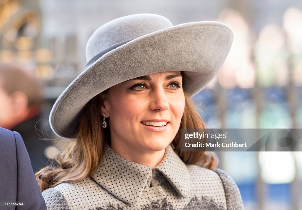 The Royal Family Attends The Commonwealth Observance Day Service