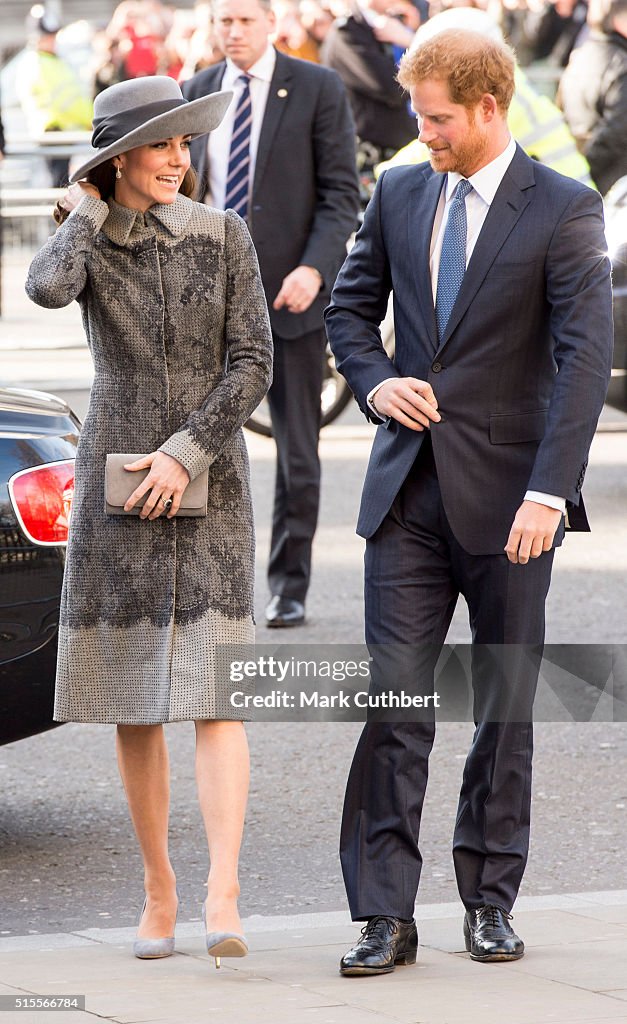 The Royal Family Attends The Commonwealth Observance Day Service