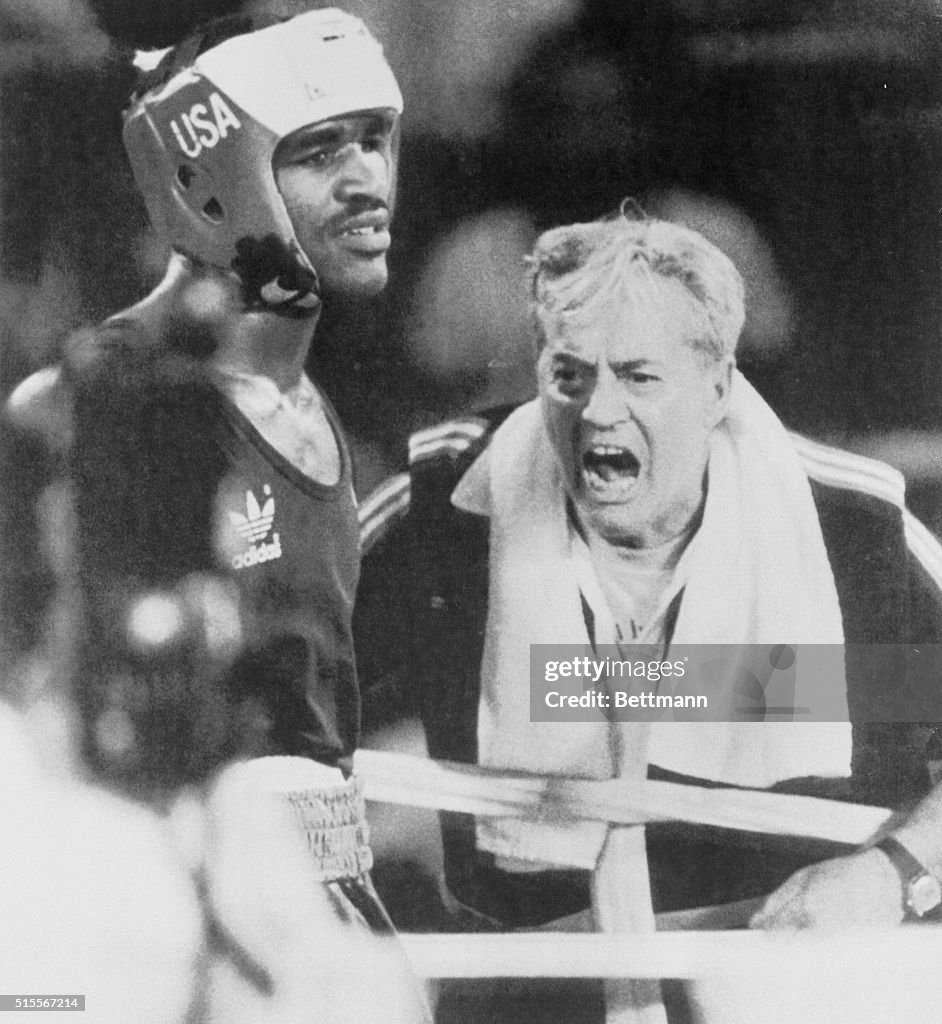 Olympic Boxer Evander Holyfield Being Disqualified