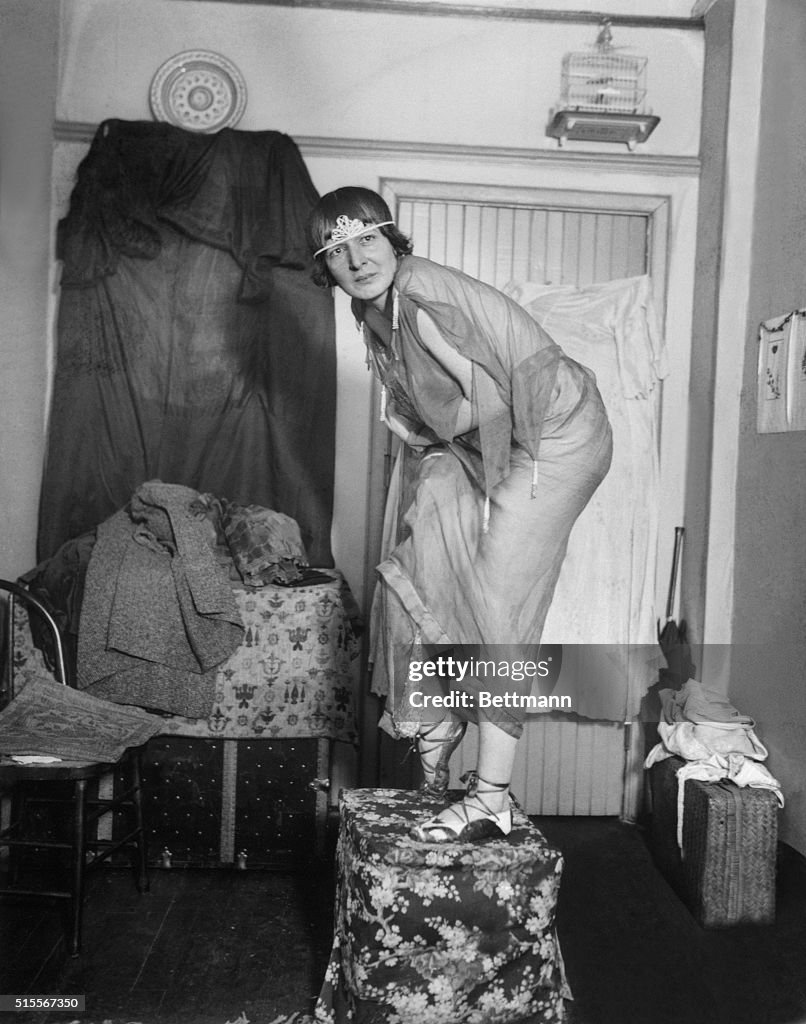 Baroness Elsa von Freytag-Loringhoven Working as Model