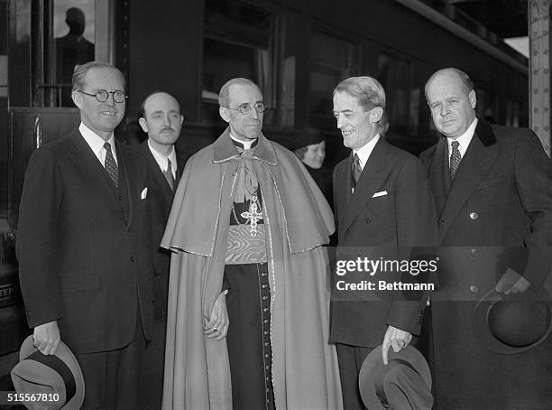 Eugenio Cardinal Pacelli, Papal Secretary of State was elected the 262nd head of the Roman Catholic Church by the College of Cardinals, succeeding...