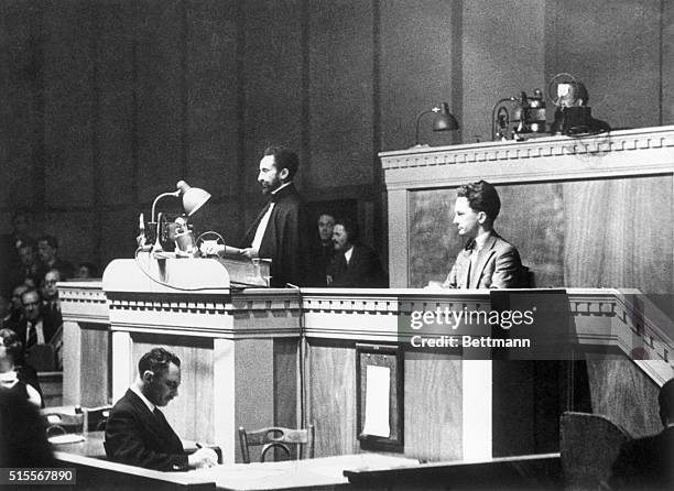 Ethiopian Emperor Haile Selassie in 1936, as he delivered his famed address before the League of Nations. In the speech, he urged the body to save...