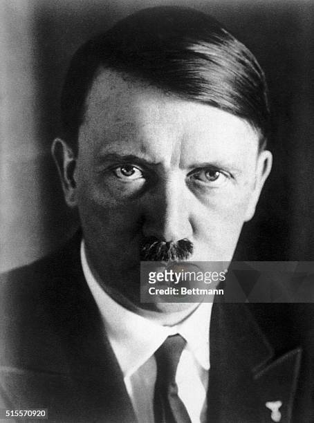 Munich, Germany- This portrait study of Adolf Hitler is said to be the most recent to be made of the man who rose from a humble house painter and...