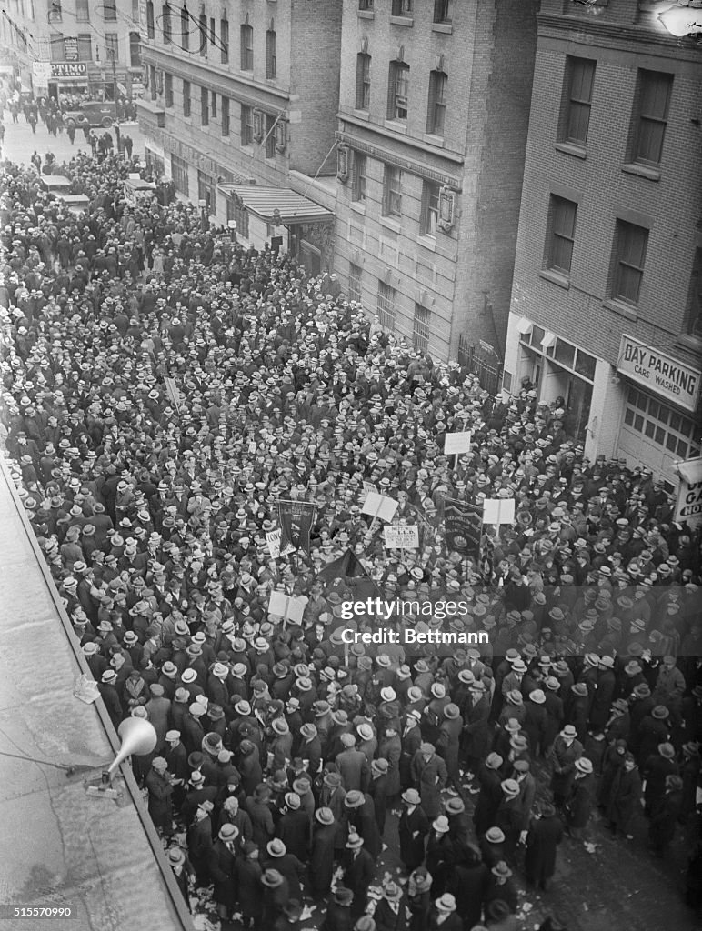 Protest for Premier Dollfuss