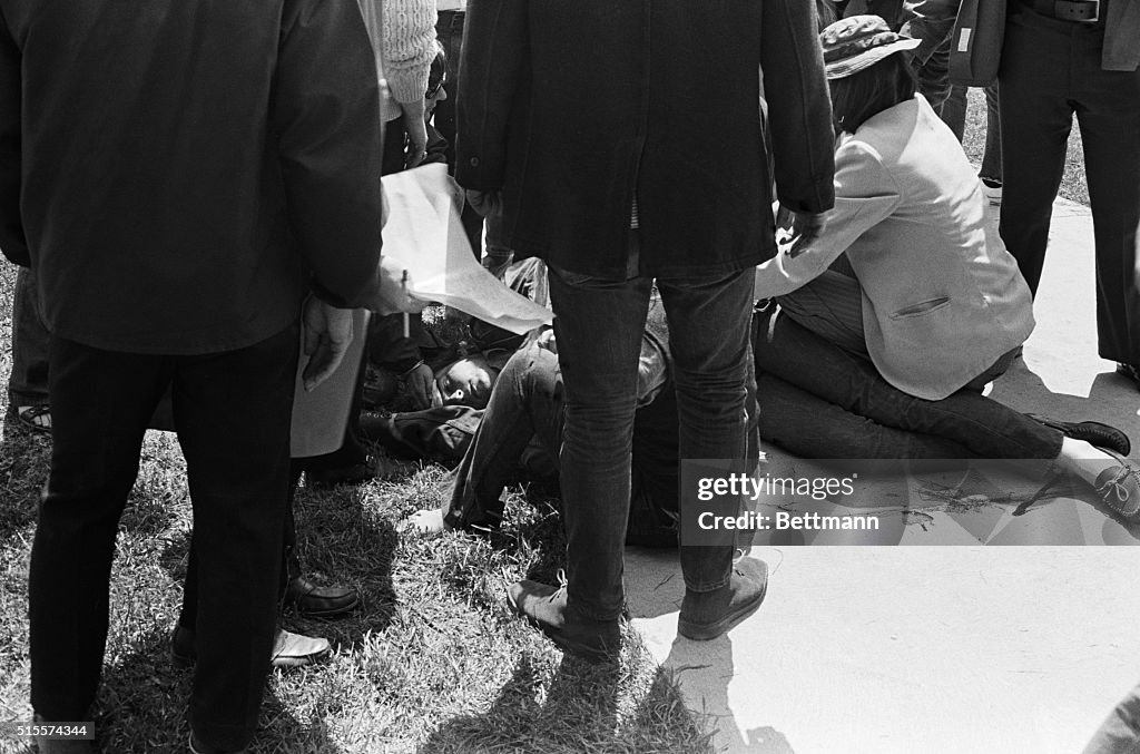 Wounded Student At Kent State University